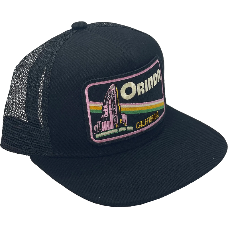 Orinda Theater Trucker, Bart Bridge Orinda Theater Trucker in Black front right