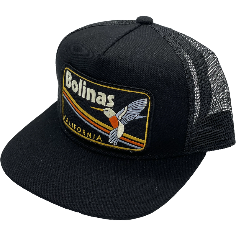 Bolinas Humming Bird Trucker, Bart Bridge Bolinas Humming Bird Trucker in Black front left