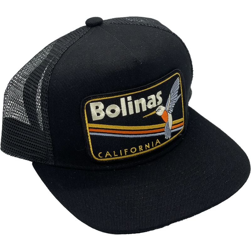 Bolinas Humming Bird Trucker, Bart Bridge Bolinas Humming Bird Trucker in Black front right