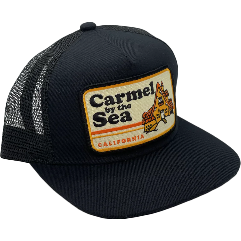 Carmel By The Sea Trucker, Bart Bridge Carmel By The Sea Trucker in Black front right