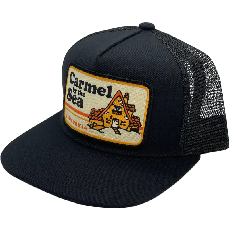 Carmel By The Sea Trucker, Bart Bridge Carmel By The Sea Trucker in Black front left