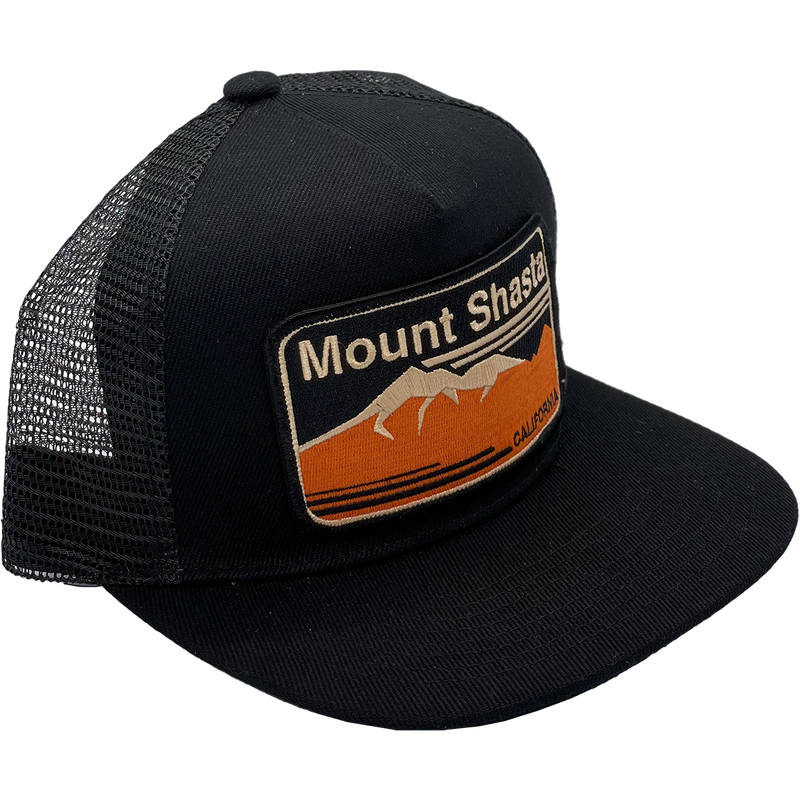 Mt Shasta Trucker, Bart Bridge Mt Shasta Trucker in Black front right