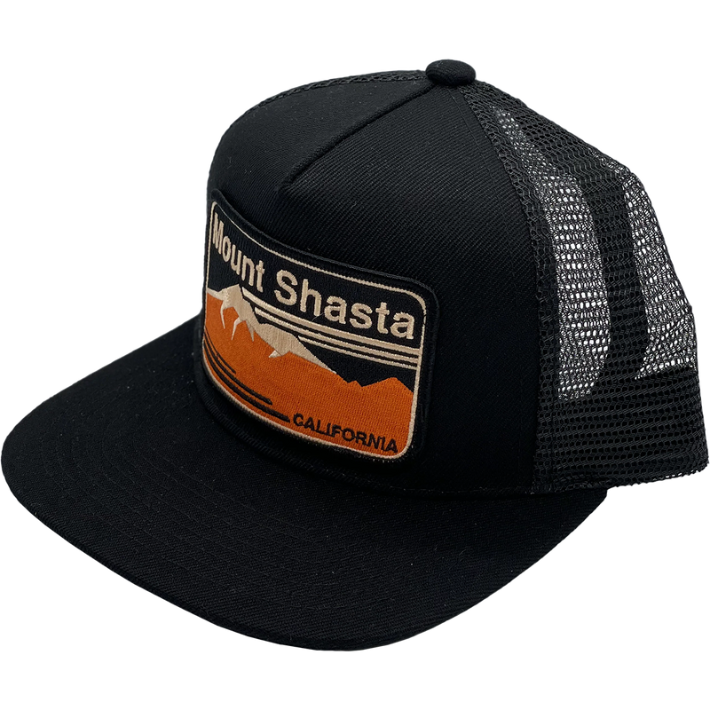 Mt Shasta Trucker, Bart Bridge Mt Shasta Trucker in Black front left