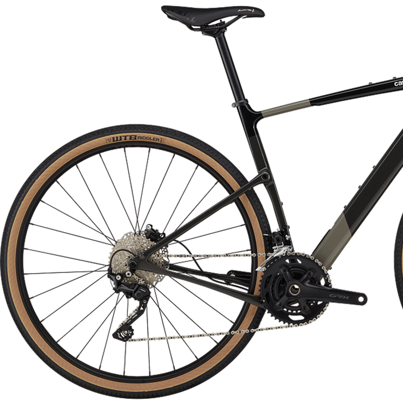 Topstone Carbon 4, Cannondale Topstone Carbon 4 back of bike