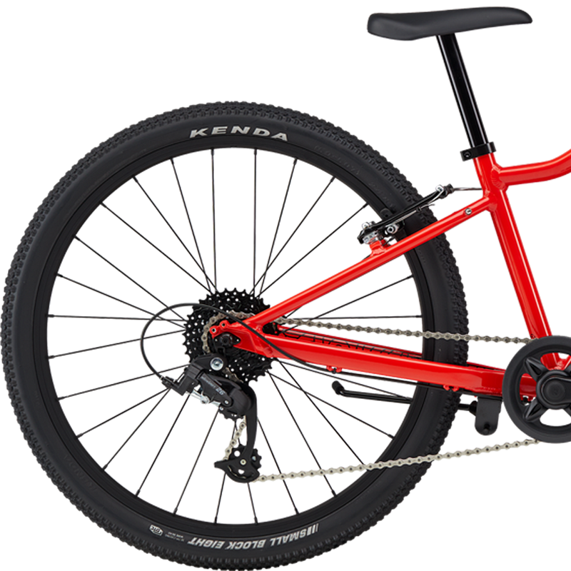 Youth Trail 24", Cannondale Youth Trail 24" back of bike