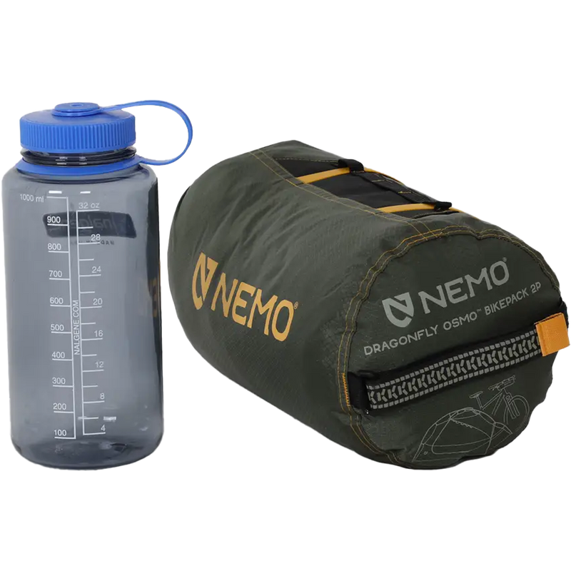 Dragonfly OSMO Bikepack 2 Person Tent, Nemo Dragonfly Bikepack OSMO 2 Person Tent pack size