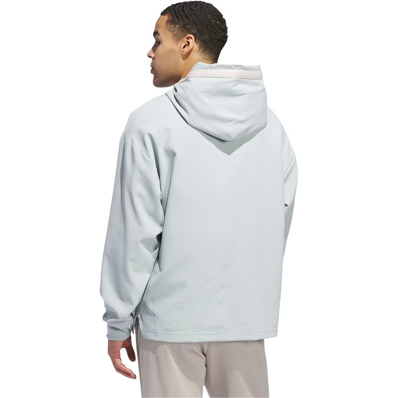 Men's Select Hoody, Adidas Men's Select Hoody in Wonder Silver back