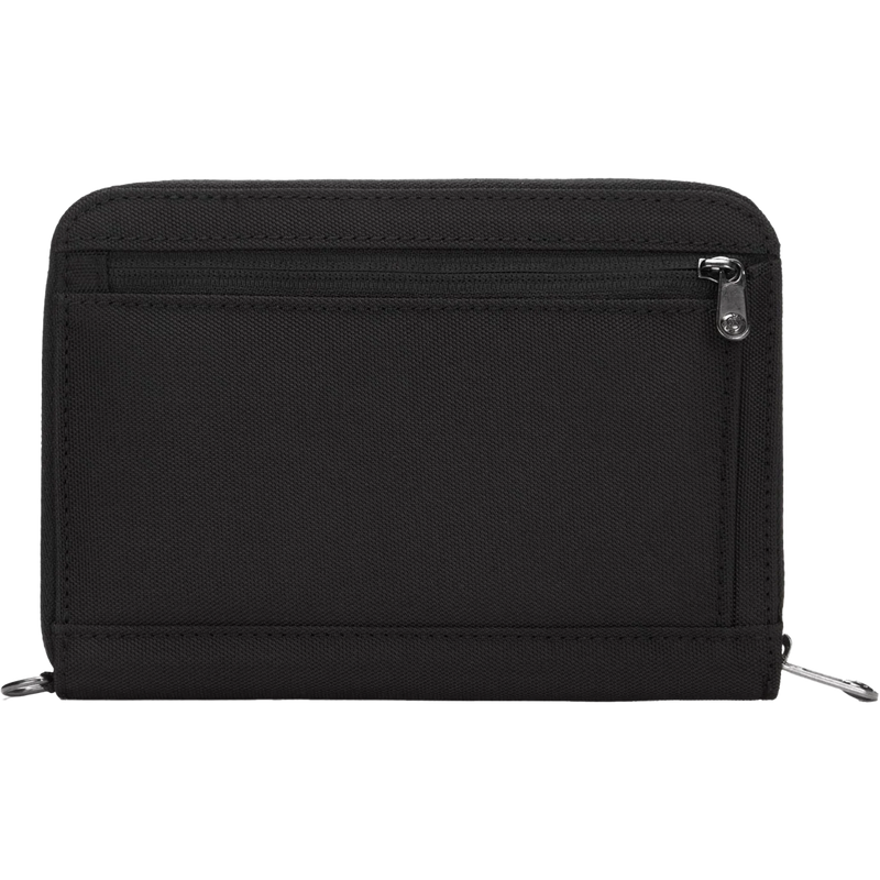 RFIDsafe RFID Blocking Compact Travel Organizer, Pacsafe RFIDsafe RFID Blocking Compact Travel Organizer zip pocket