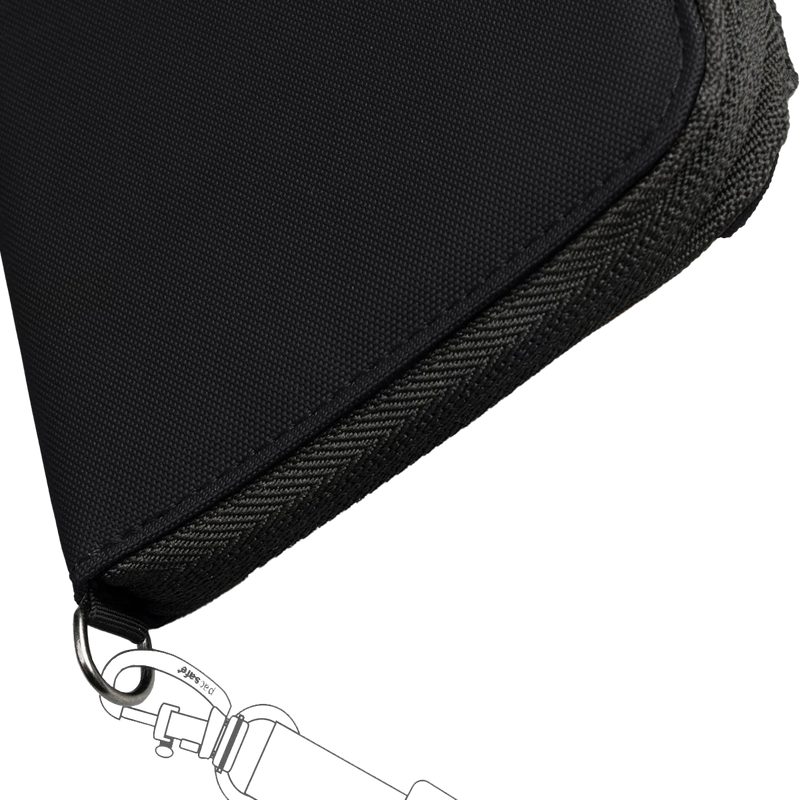 RFIDsafe RFID Blocking Compact Travel Organizer, Pacsafe RFIDsafe RFID Blocking Compact Travel Organizer clip