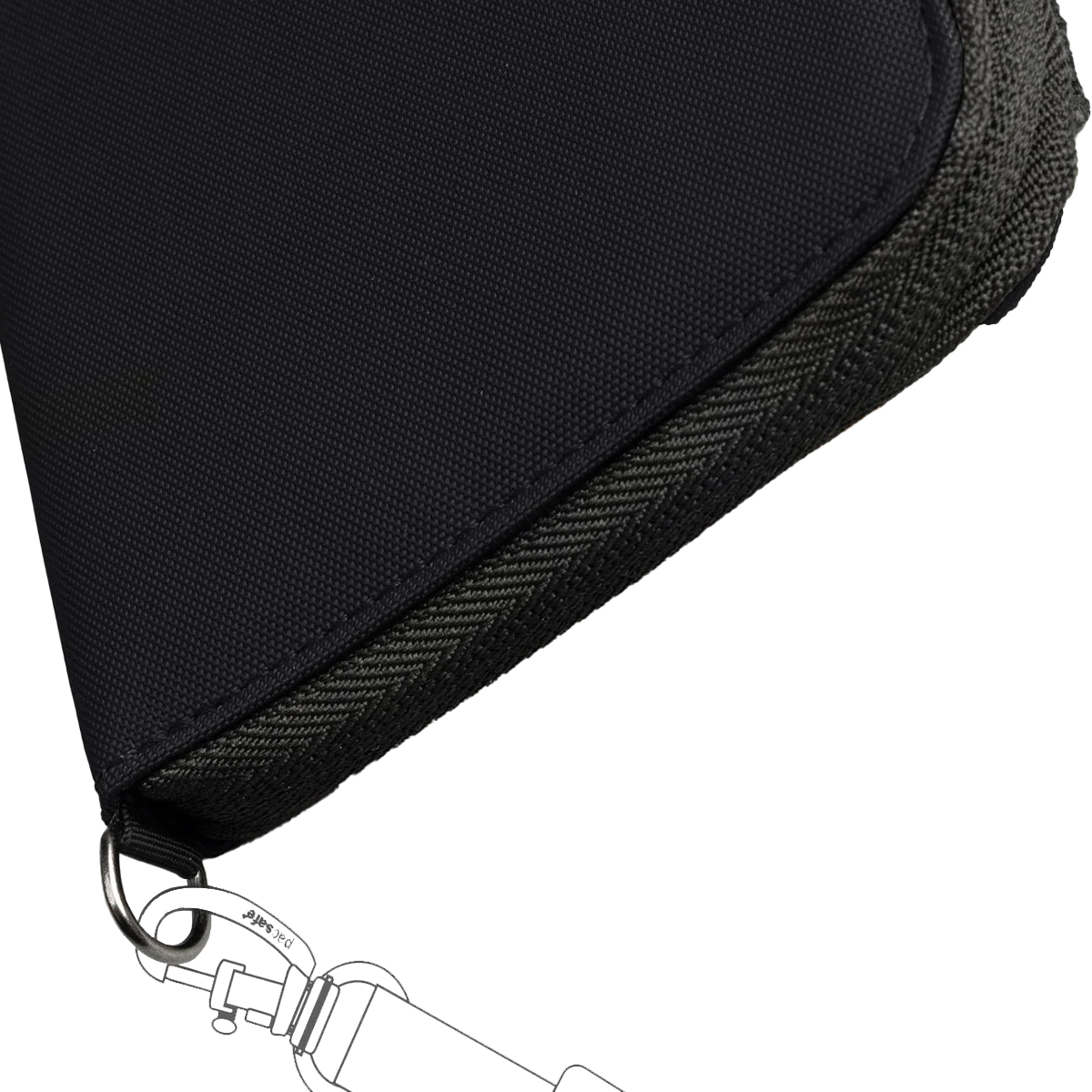 RFIDsafe RFID Blocking Compact Travel Organizer alternate view