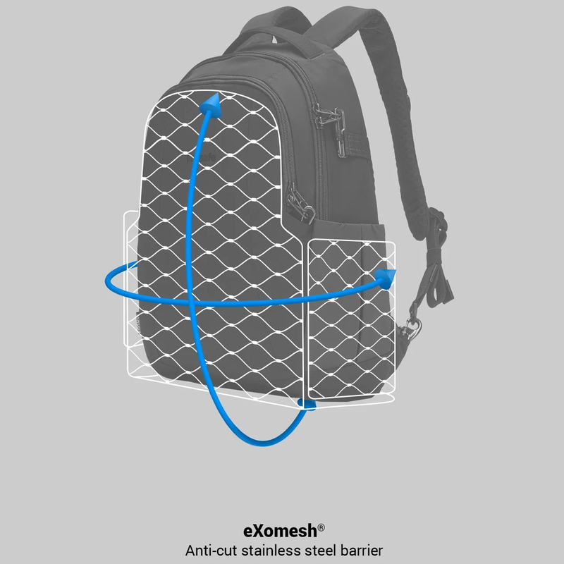 LS350 Backpack, Pacsafe LS350 Backpack anti-cut barrier