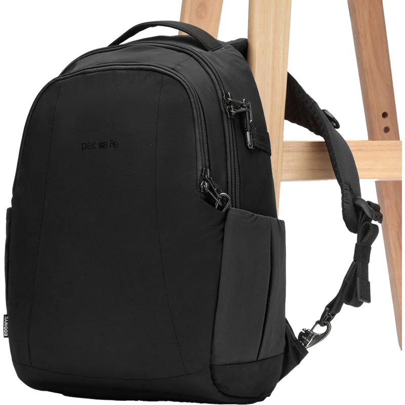 LS350 Backpack, Pacsafe LS350 Backpack clipped for safety