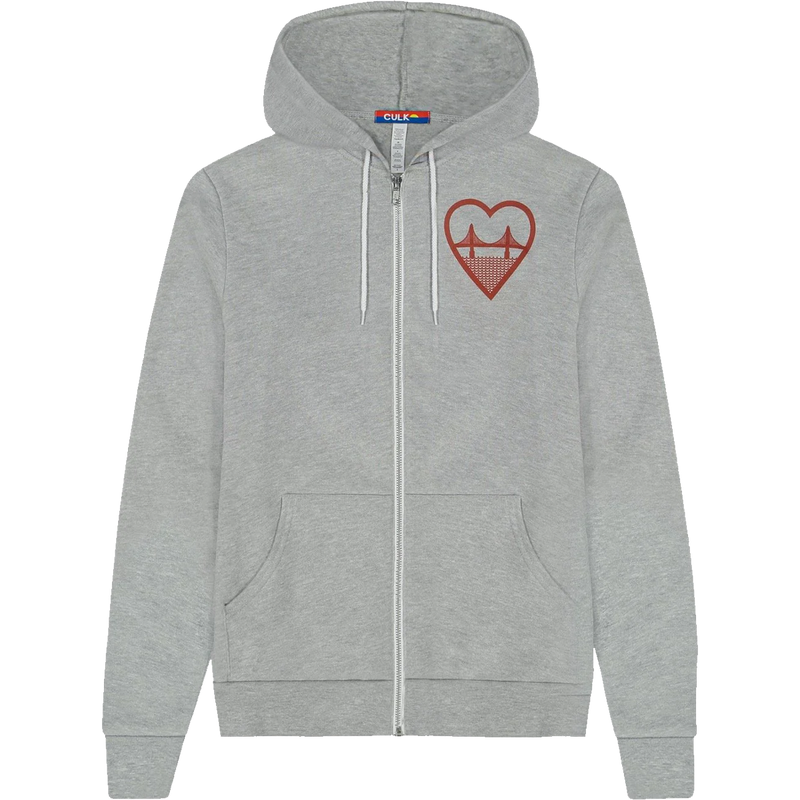I Heart SF Zip Hoodie, Featured Image