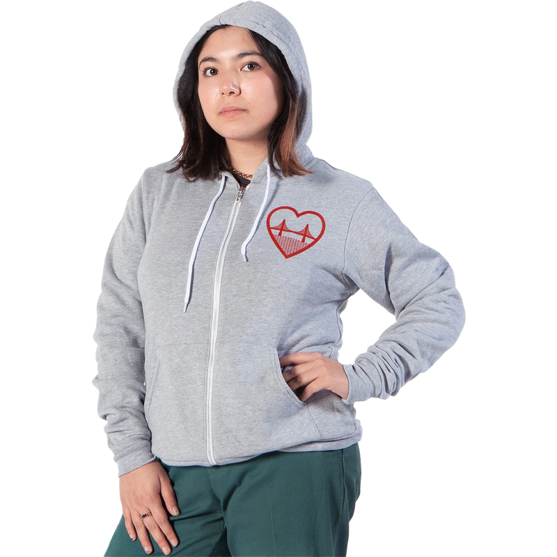 I Heart SF Zip Hoodie, Culk I Heart SF Zip Hoodie front