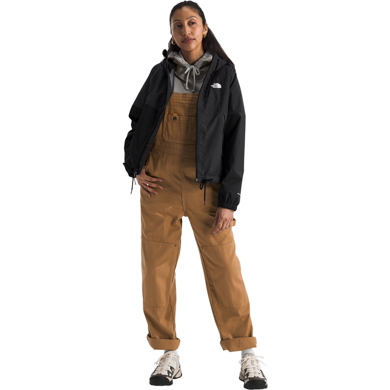 Women's Antora Rain Jacket, The North Face Women's Antora Rain Jacket in 4H0 TNF Black front