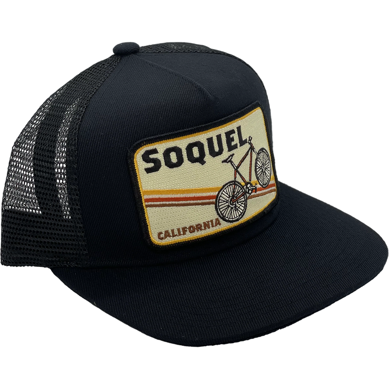 Soquel Trucker, Bart Bridge Soquel Trucker in Black front left