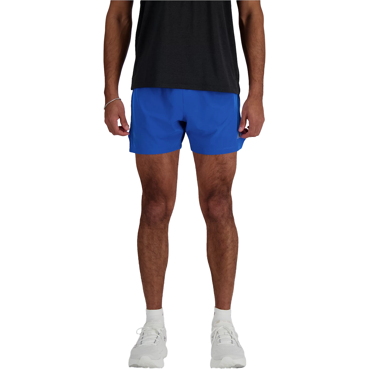 New Balance Men's NB RC Seamless 5" Short in Blue Oasis