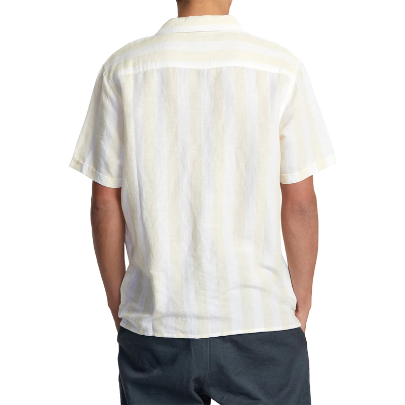 Men's Love Stripe Short Sleeve, RVCA Men's Love Stripe Short Sleeve back