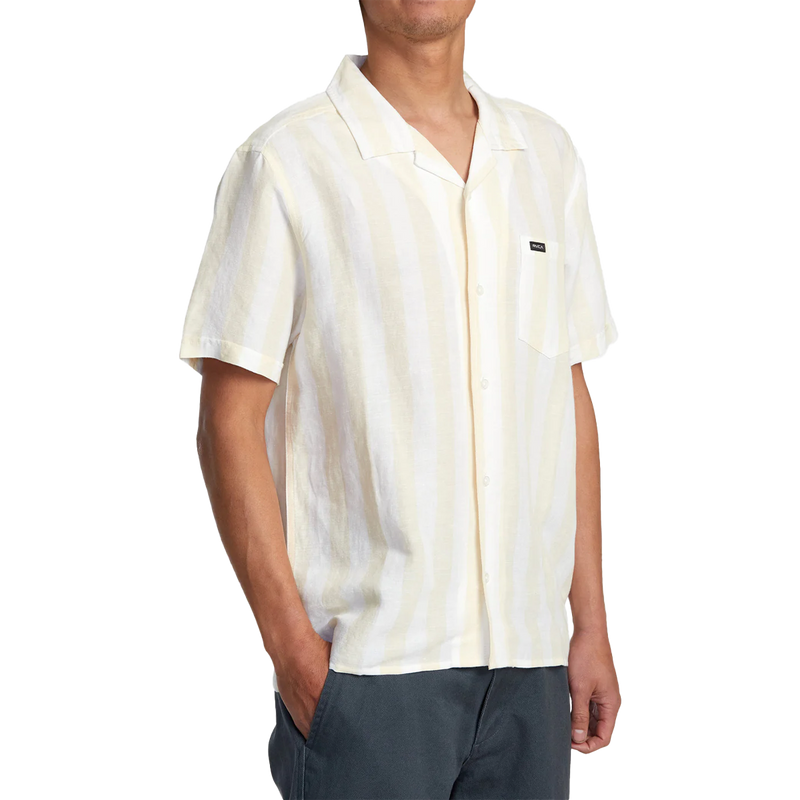 Men's Love Stripe Short Sleeve, RVCA Men's Love Stripe Short Sleeve front