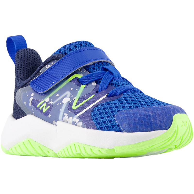 Youth Toddler Rave Run v2 Bungee Lace with Top Strap, New Balance Youth Toddler Rave Run v2 Bungee Lace with Top Strap toe