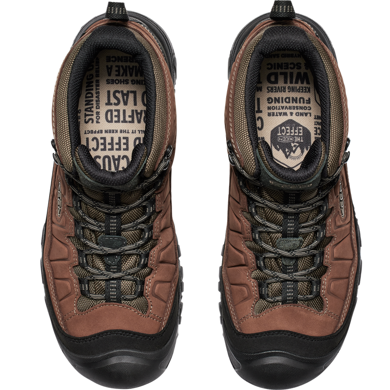 Men's Targhee IV Mid Waterproof Hiking Boot, Keen Men's Targhee IV Mid Waterproof Hiking Boot top