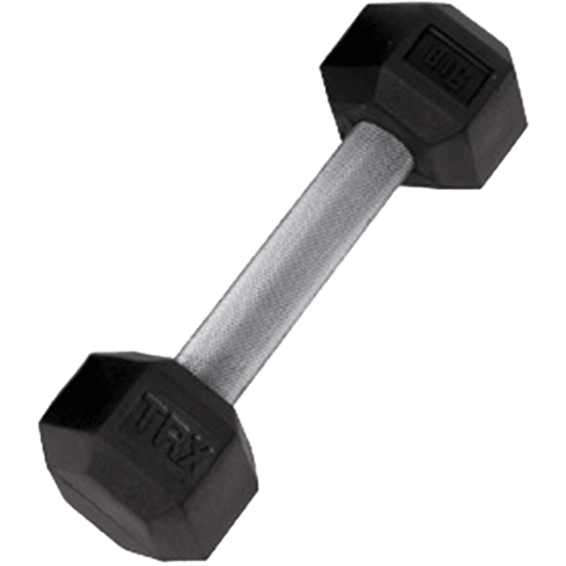 TRX Hex Rubber Dumbbell - 2.5 lb, Featured Image