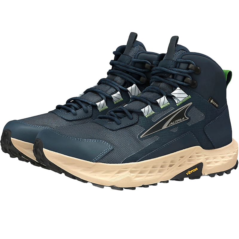 Women's Timp Hike Mid WP, Altra Women's Timp Hike Mid WP in 445-Navy pair front left
