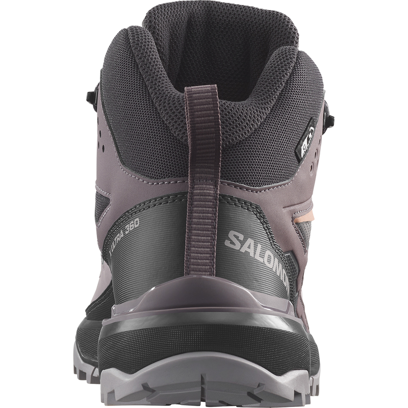 Women's X Ultra 360 Mid CSWP, Salomon Women's X Ultra 360 Mid CSWP in Plum Kitten back