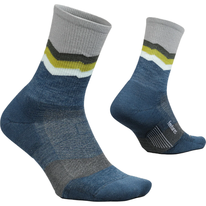 Merino 10 Max Cushion Mini Crew, Feetures Merino 10 Max Cushion Mini Crew toe and heel