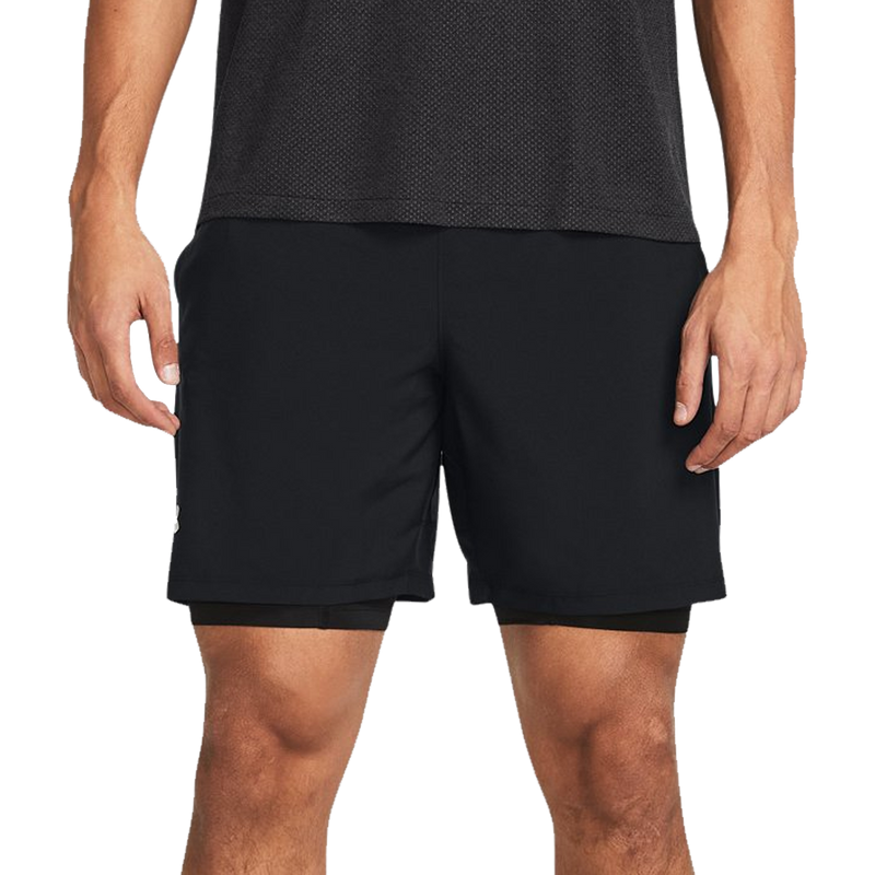 Men's Launch 7" 2-in-1 Shorts, Under Armour Men's Launch 7" 2-in-1 Shorts front
