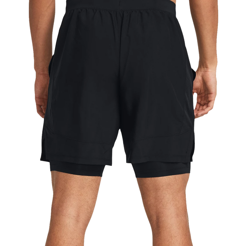 Men's Launch 7" 2-in-1 Shorts, Under Armour Men's Launch 7" 2-in-1 Shorts back