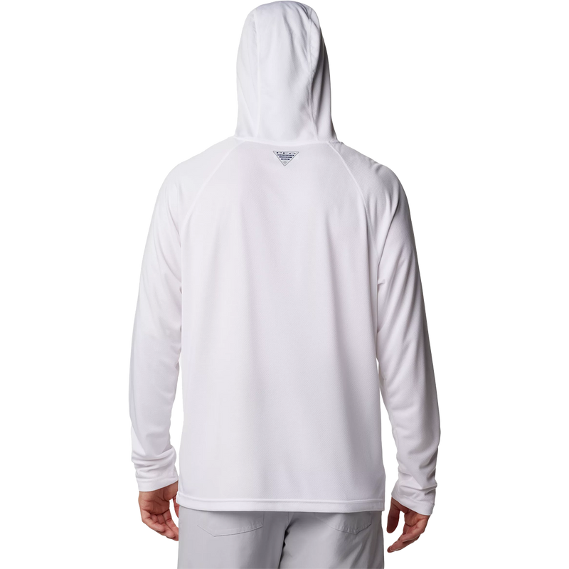 Men's PFG Solar Stream Hoody, Columbia Men's PFG Solar Stream Hoody in White back