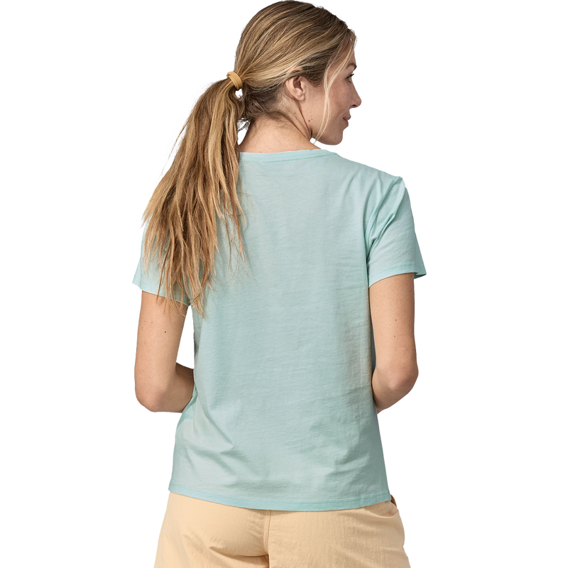 Women's Regenerative Organic Certified Cotton Tee, Patagonia Women's Regenerative Organic Certified Cotton Tee back