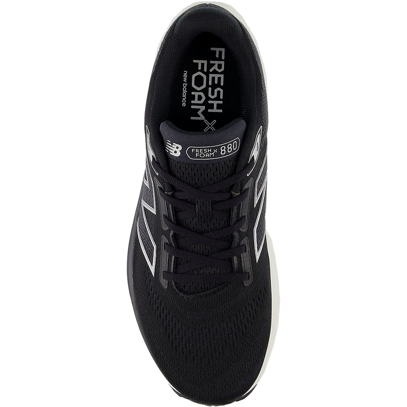 Men's Fresh Foam 880 v14 - 4E Extra Wide, New Balance Men's Fresh Foam 880 v14 - 4E Extra Wide in Black / Sea Salt top