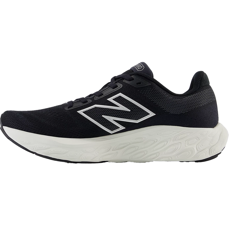Women's Fresh Foam 880 v14 - D Wide, New Balance Women's Fresh Foam 880 v14 D in black inside profile right shoe
