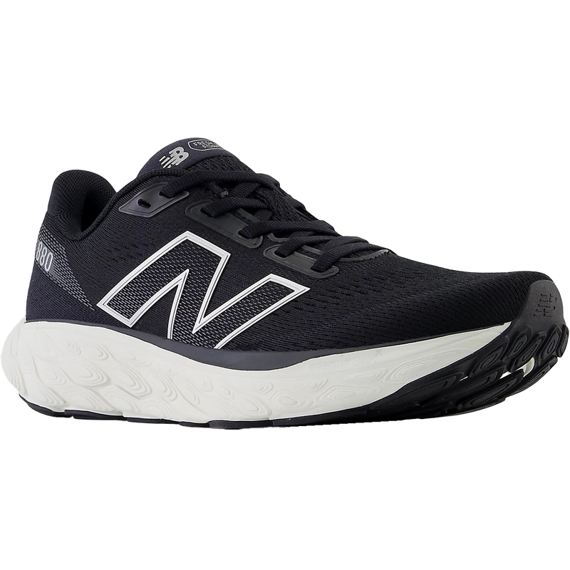 Women's Fresh Foam 880 v14 - D Wide, New Balance Women's Fresh Foam 880 v14 D in black front right