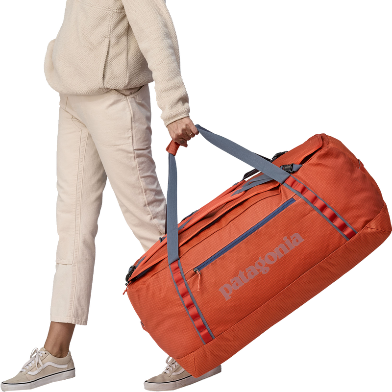 patagonia wax red duffel Patagonia Black Hole Duffel 100L