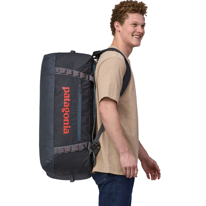 Black Hole Duffel 70L, Patagonia Black Hole Duffel 70L on back