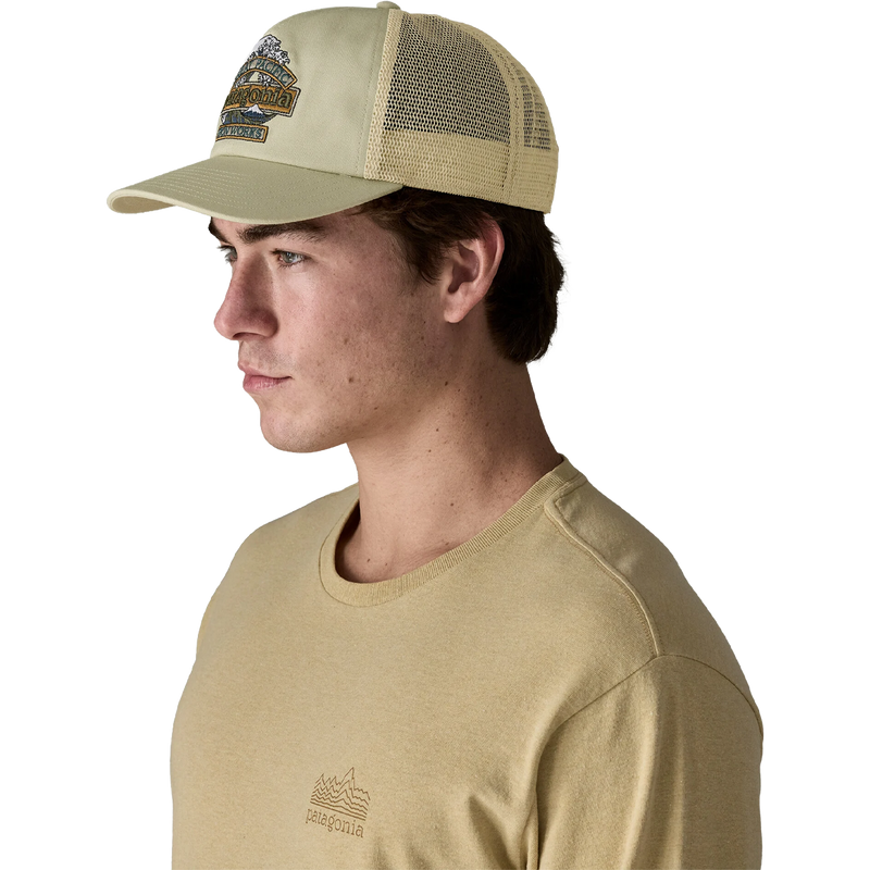 Relaxed Trucker Hat, Patagonia Relaxed Trucker Hat on model side
