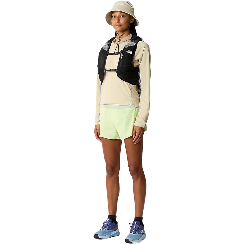 Women's Summer LT Short 2.5", The North Face Women's Summer LT Short 2.5" in TIE-Astro Lime/Misty Sage