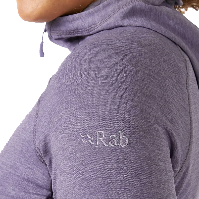 Women's Nexus Hoody, Rab Women's Nexus Hoody logo