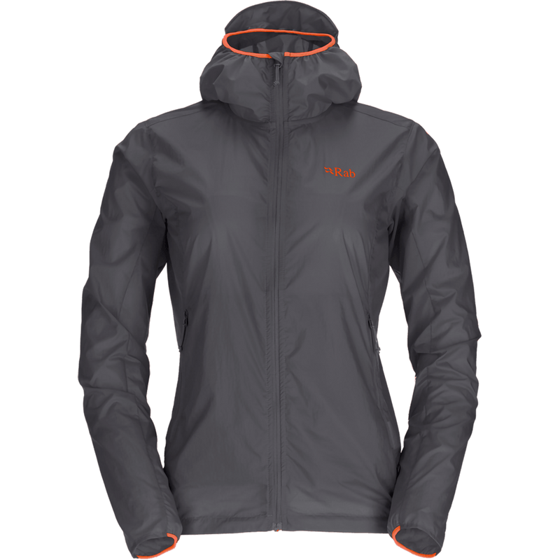 Rab Women's Vital Hoody in GRH-Graphene