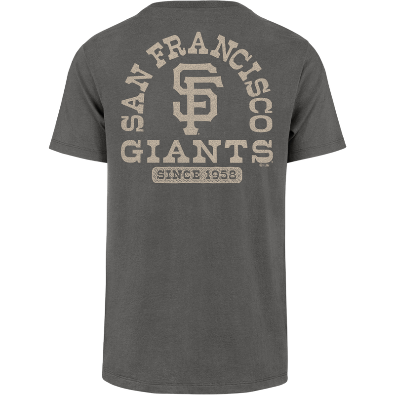 Men's Giants Back Canyon Franklin Tee, 47 Brand Men's Giants Back Canyon Franklin Tee back