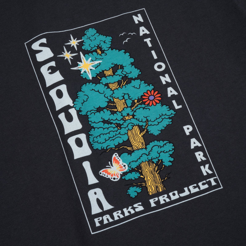 Women's Sequoia Spirit Boxy Tee, Parks Project Women's Sequoia Spirit Boxy Tee graphic