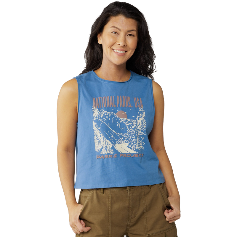 Women's National Parks Puff Print Tank, Parks Project Women's National Parks Puff Print Tank front