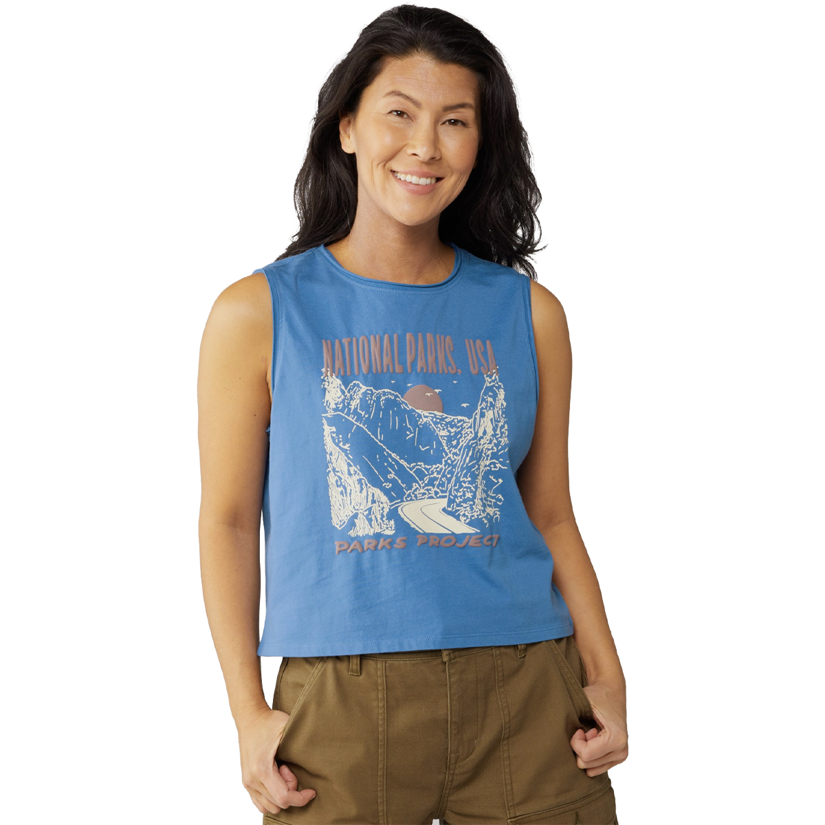 Women's National Parks Puff Print Tank alternate view