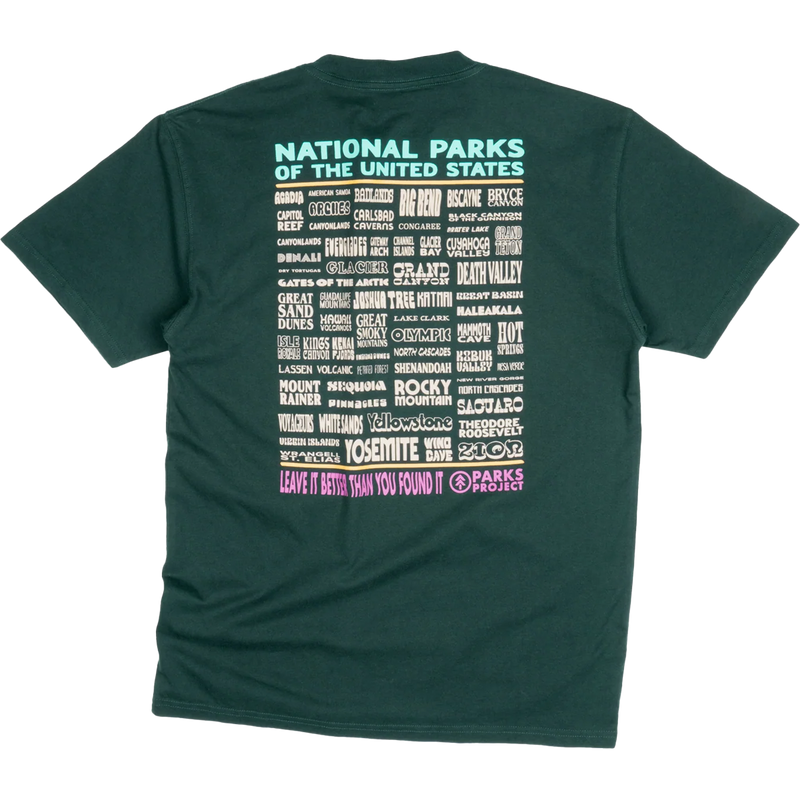 Men's National Parks Lineup Pocket Tee, Featured Image