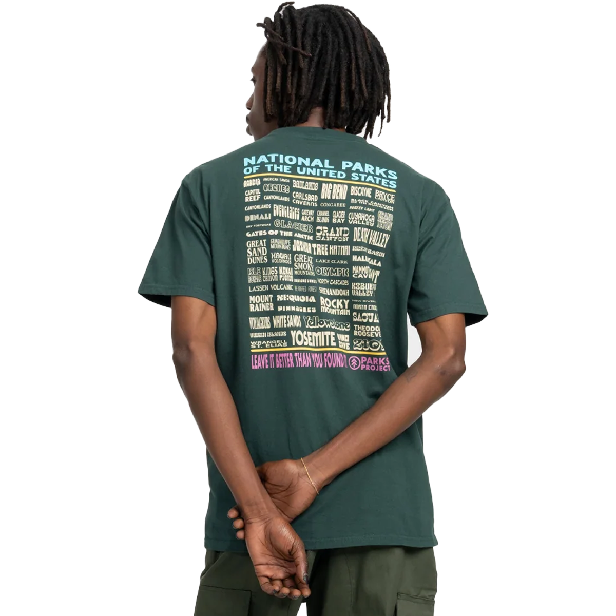 Men's National Parks Lineup Pocket Tee alternate view