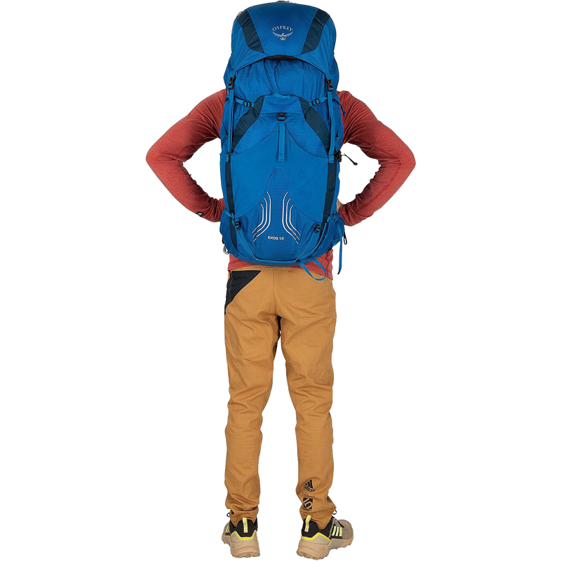 osprey 58 backpack Exos 58L Men's Ultralight Backpacking Backpack, Blue Ribbon, L/XL : Sports & Outdoors In addition Gear Review: Osprey Exos 58