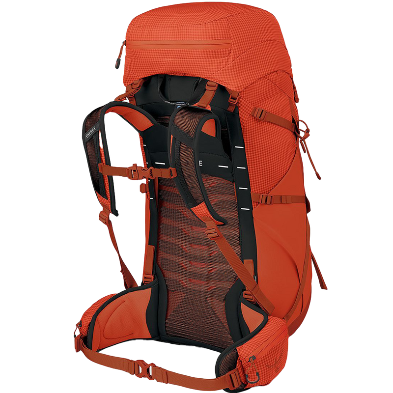 Talon Pro 40, Osprey Talon Pro 40 in Mars Orange back harness